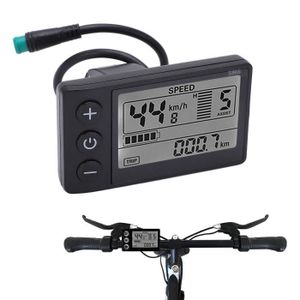 Zilimontt Moniteur De Vélo D'appartement, Compteur De Vitesse, écran LCD, Outil D'exercice Extérieur Pour Vélo D'appartement, Rameur, Affiche Le Temps, La Vitesse Et Les Calories