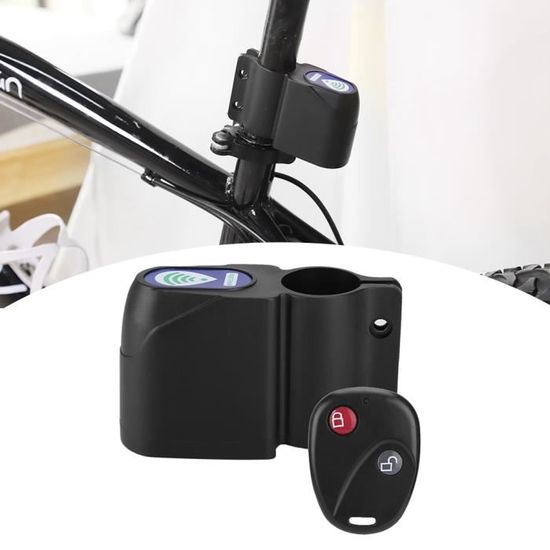Alarme Antivol Sans Fil 110dB Lancoon – Capteur Mouvement Réglable 10 Niveaux – Protection Porte, Fenêtre, Vélo, Moto – Télécommande 25m