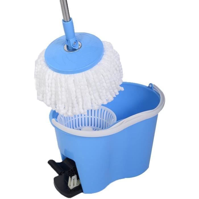 Large Flat Mop, Grand Balai Plat De Nouveau Style, 360° Rotation Balai  Serpillère Absorbant Balai Plat Microfibre À Essorage[u255] - Cdiscount  Maison