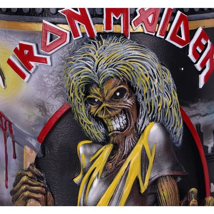 Nemesis Now Officieel gelicenseerd Iron Maiden The Killers Eddie Album Tankard, Zwart