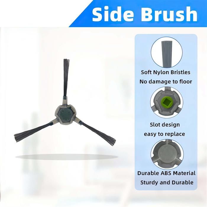 Kit D'Accessoires 16 PièCes pour Aspirateur Robot AIRROBO P20, Rouleau Principal Lavable, Brosses LatéRales, Filtres Hepa - Electroménager