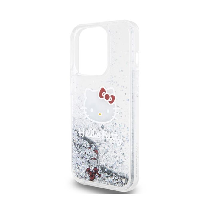 Coque de téléphone - HELLO KITTY - iPhone 14 Pro - Argent - Souple