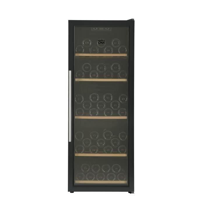 CONTINENTAL EDISON CECWC105C Cave à vin - 1 zone - 100 bouteilles - Pose libre - L 53 x 132,5 cm