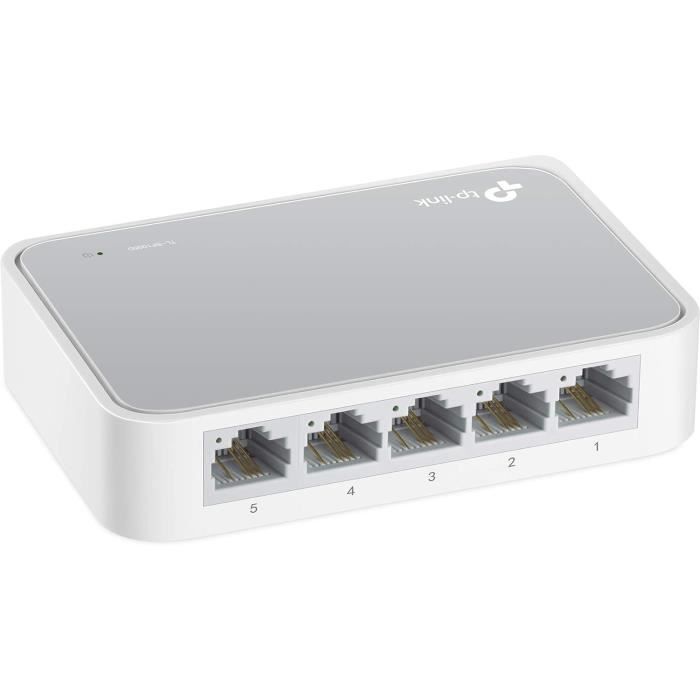 TP-LINK Switch de bureau 5 ports 10/100 Mbps -SF1005D
