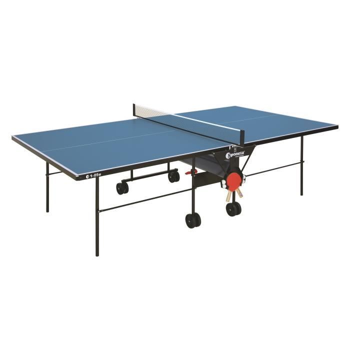 SPONETA Table de Tennis de Table - Extérieur - Bleu