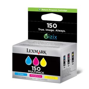 CARTOUCHE IMPRIMANTE Lexmark 150 Cartouche d'encre Couleurs