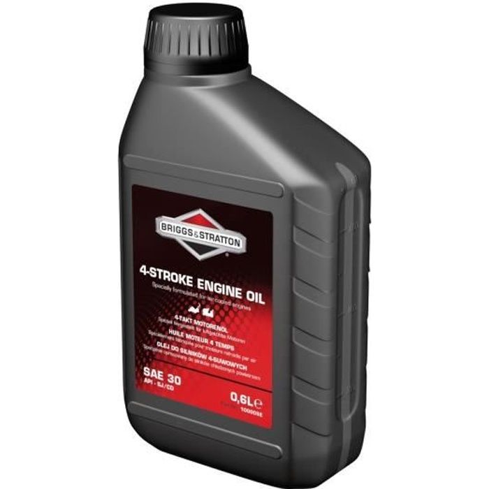 Huile moteur 4 Temps SAE 30 0,6L - BRIGGS & STRATTON