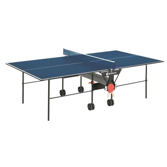 SPONETA Table de Tennis de Table - Intérieur - Bleu