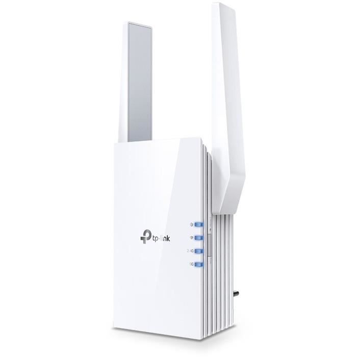 Répéteur Wifi 6 Ax1800 Mbps Amplificateur Wifi 6 Bi-Bande Repeteur Wifi  Puissant, 1 Port Ethernet Gigabit, Wifi Extender Couv[J178]