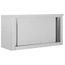 Vague Armoire De Cuisine Avec Portes Coulissantes 90x40x50 Cm Inox