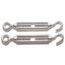Ridoir Tendeur lot de 2 Oeil // Oeil 140mm inox A4