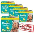 Pampers - 154 couches bébé Taille 5+ baby dry-0
