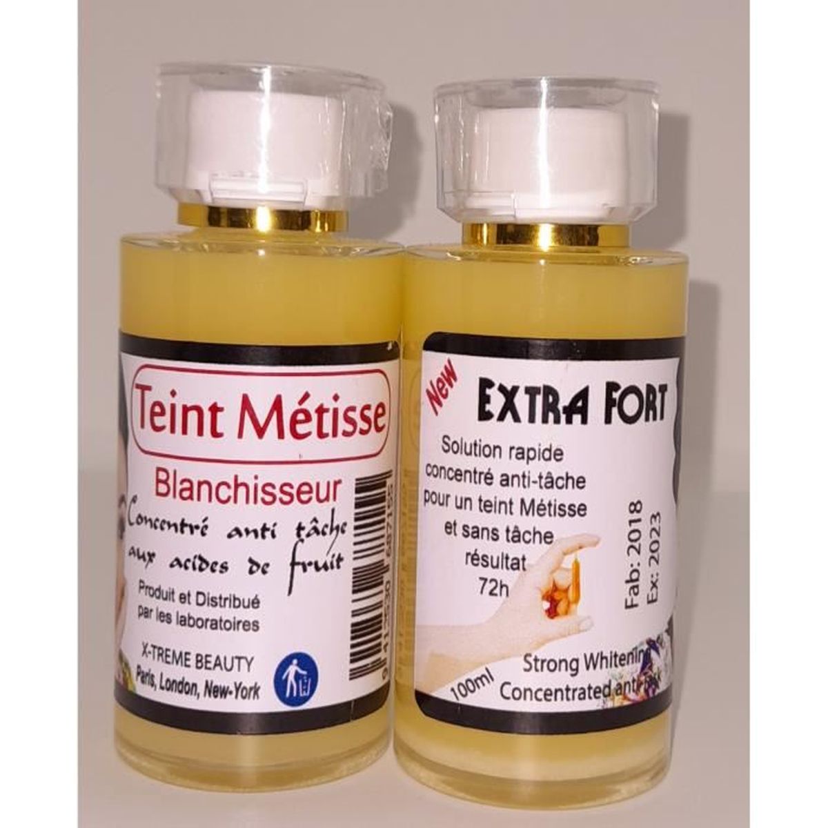 Concentre Eclaircissant Teint Metisse Blanchisseur Anti Tache Aux Acides Fruit Cdiscount Au Quotidien