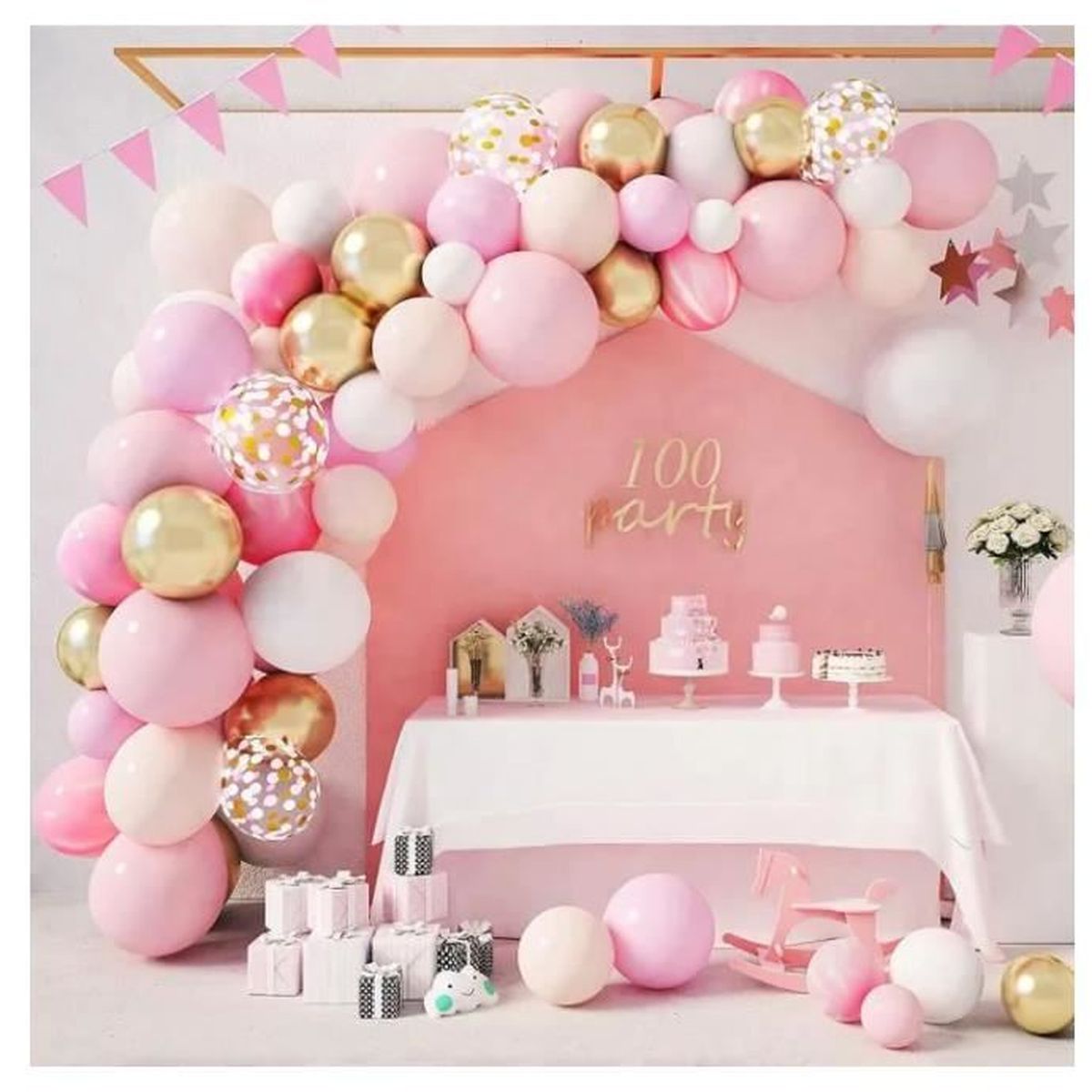Décoration en ballons gonflables originale- 10 idées de brico
