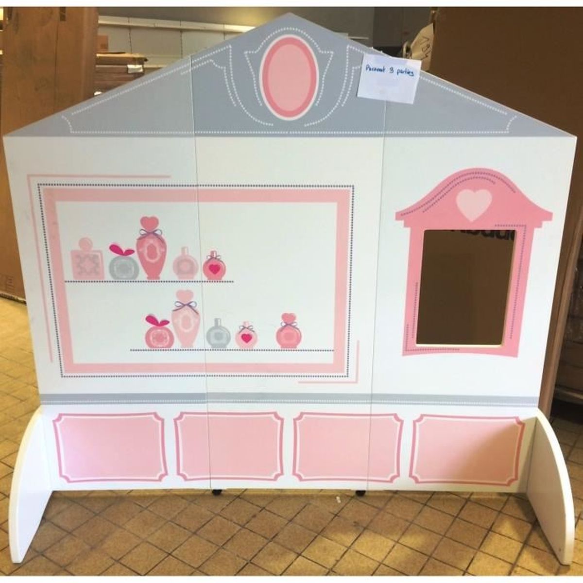 Cloison Mobile 3 Parties Chambre Enfant Pour Fille Achat Vente