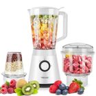 7MAGIC Robot de Cuisine Multifonctions - Blender 3-en-1 600W pour Mélanger, Hacher et Broyer - 2 Vitesses avec Fonction Impulsion