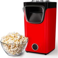 machine à pop-corn à air chaud  pour le popcorn sucré et salé  capacité de la machine : 60 grammes de maïs  ajoutez votre propre a