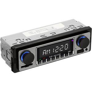 AUTORADIO Autoradio Bluetooth avec port USB-SD-AUX, 4 x 60 W, radio FM pour voiture, lecteur MP3 numérique, appels mains libres avec A28