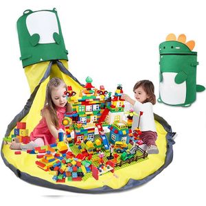 Sac de rangement portatif de jouet d'enfants et pochette de cordon  d'organisateur de jouet de Lego de tapis de jeu - Cdiscount Beaux-Arts et  Loisirs créatifs