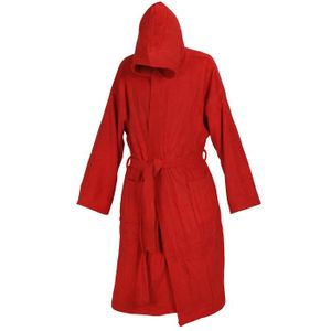 peignoir eponge capuche