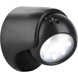 SPOT D'EXTÉRIEUR  Spot LED Extérieur, Spot exterieur avec Detecteur de mouvement, Projecteur LED extérieur Sans Fil, 1000 Lumen, Sphère A610