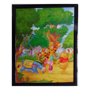 TABLEAU ENFANT Tableau Winnie l'Ourson - Disney - 20 x 25 cm - Ca