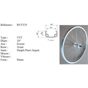 Diametre roue 24 pouces new arrivals