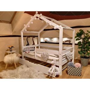 lit cabane 140x190 cdiscount