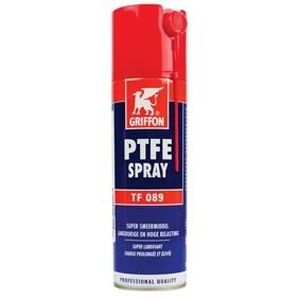 LUBRIFIANT MOTEUR Lubrifiant PTFE spray 300 ml Griffon 1820111 - Anti-adhérant et anti-friction pour charges lourdes