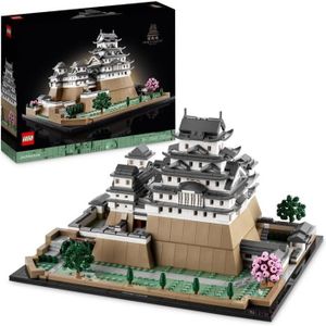 ASSEMBLAGE CONSTRUCTION LEGO® Architecture 21060 Le Château d'Himeji, Kit de Construction de Maquettes pour Adultes Fans de la Culture Japonaise