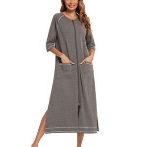 Enceinte Robe De Femme grande taille Allaitement Vêtements Maternité Pyjama  Neuf gris Gris Gris - Cdiscount Prêt-à-Porter