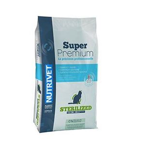 CROQUETTES Nutrivet  Super Premium Sterilise pour Chat Sac de 3,5 kg - 9006