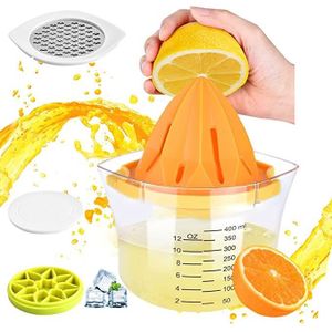 Outil de Compression d'extraction de Citron Orange Presse-Fruits Manuel Buse de dérivation Triangulaire pour la Cuisine à Domicile 