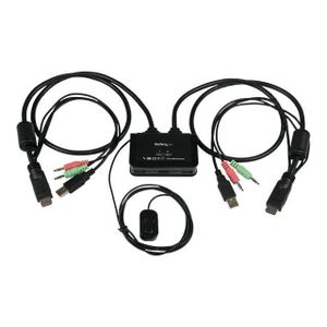 CÂBLE INFORMATIQUE STARTECH.COM Switch KVM USB HDMI à 2 ports