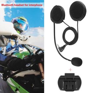 Bluetooth Ecouteur Casque Sans Fil Siri Pour Moto Scooter Helmet Kit Mains  Libre Bo45089 - Cdiscount Auto