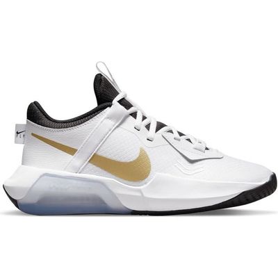 Nike Air Zoom Crossover Big Kids Basketball Shoes White Metallic Gold Black 38 EU Cdiscount Sport