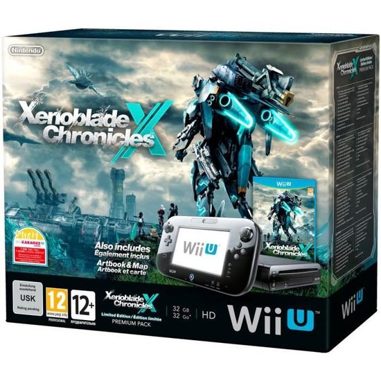 Pack Premium Wii U Xenoblade Chronicles X Cdiscount Jeux vidéo