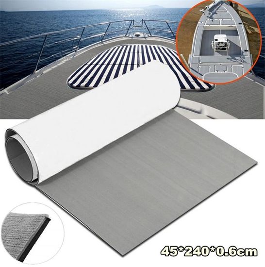 VEVOR Revetement De Sol Pour Bateau En Mousse EVA 2400 X 900 X 6 Mm