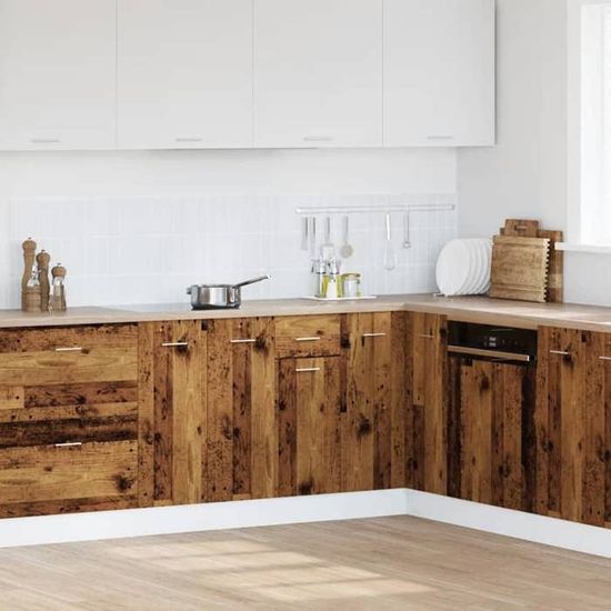 Armoire de plancher chêne artisanal 30x44,5x81,5 cm - Armoire De Plancher - Armoires De Plancher - Armoire De Cuisine - Placard De Cuisine Armoire de plancher chêne artisanal 30x44,5x81,5 cm - Armoire De Plancher - Armoires De Plancher - Armoire De Cuisine - Placard De Cuisine
