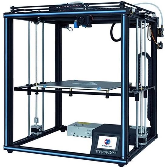 TRONXY X5SA Imprimante 3D, Assemblage Rapide, Impression de Kit de Bricolage, Taille 330*330*400mm, Nivellement Automatique