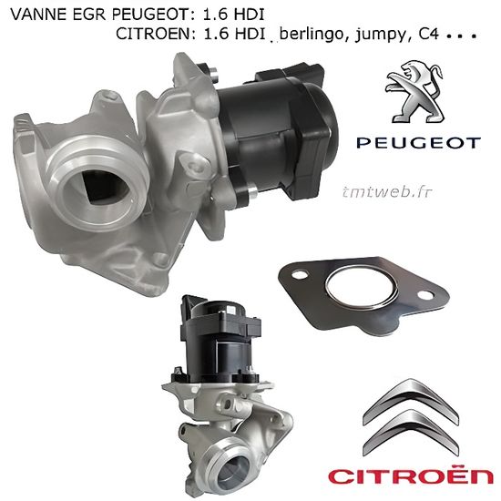 Vanne EGR Peugeot Citroen Ford Mini Mazda 1.6 HDI 75-90-92-110 cv iTurbo