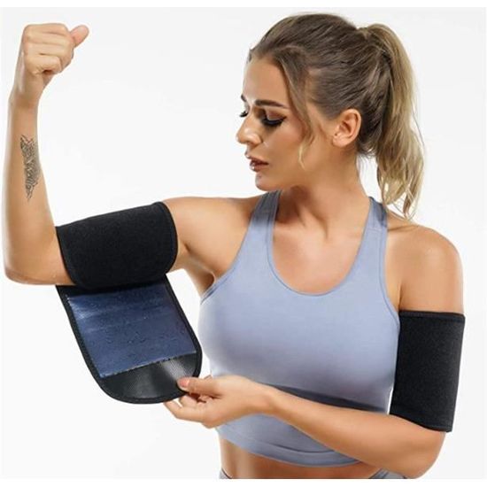 Brassards De Sudation - 2 Bandes Amincissantes Pour Bras | Anti-transpiration Sport | Pour Fitness Yoga
