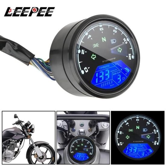 Indicateur Vitesse Moto Numérique 1-6 - Compteur Pour CB500F CB500X CBR500R Et Nombreux Modèles Honda 2013-2018