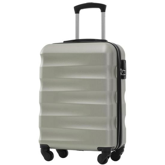 Valise rigide en polycarbonate avec serrure TSA et roues multidirectionnelles - LUGGAGE STUDIO - Create