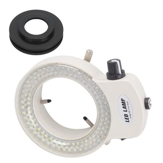 Source Lumineuse LED Pour Microscope - Luminosité Réglable - Compatible Avec La Plupart Des Microscopes Biologiques - 5