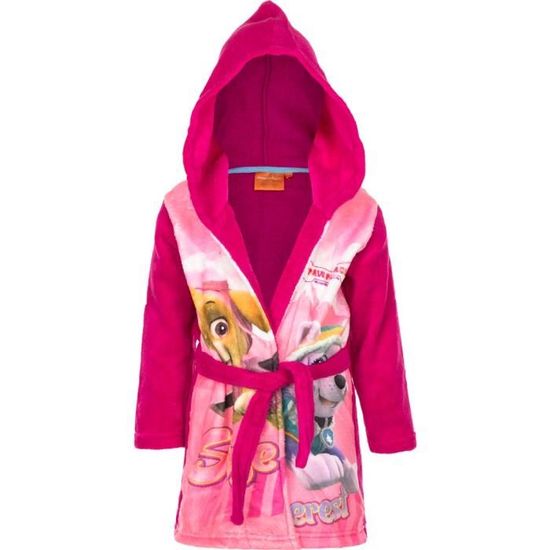 Peignoir Polaire La Pat Patrouille Taille 5 Ans Rose Disney Achat Vente Peignoir Cdiscount