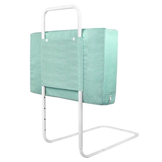 Barrière De Lit Bébé 50 Cm - Hauteur Réglable (5 Niveaux) - Convient Pour Matelas De 5 à 30 Cm - Couleur Verte