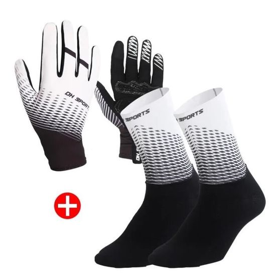 Gants Sport Coupe-Vent - Silicone Antidérapant - Doigts Complets - Taille M - Pour Hommes