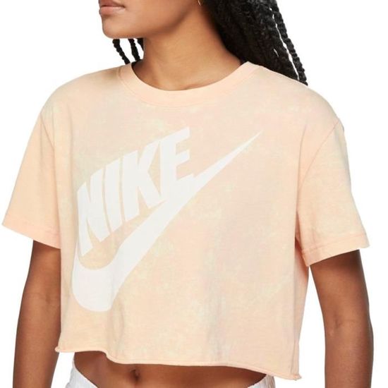 Crop top femme nike best sale