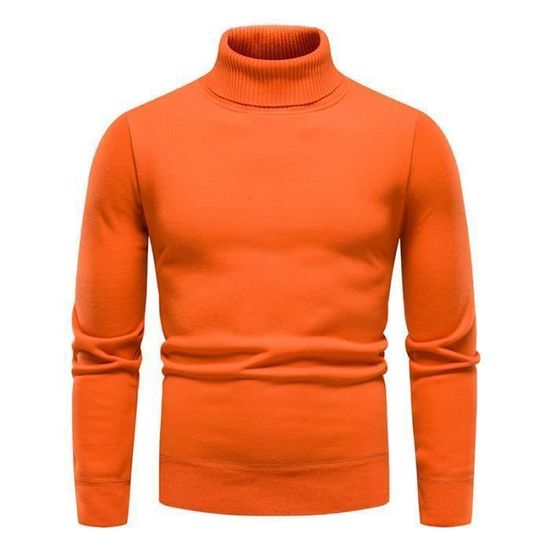 Sous pull sales col roulé homme